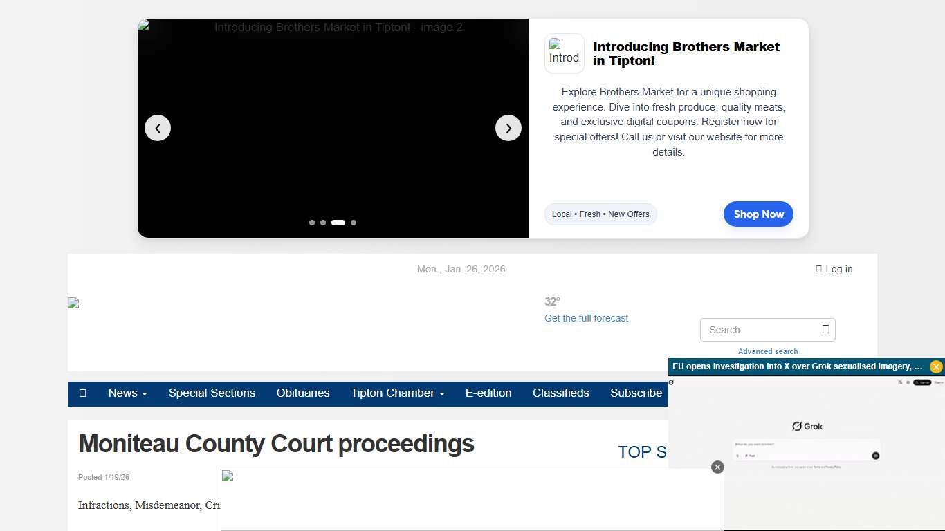 Moniteau County Court proceedings - The Tipton Times